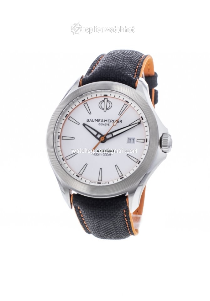 Baume & Mercier Clifton Quartz Steel MOA10410 2