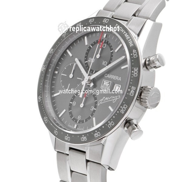 TAG Heuer Carrera Calibre 16 Automatic Steel CV201C.BA0786 2