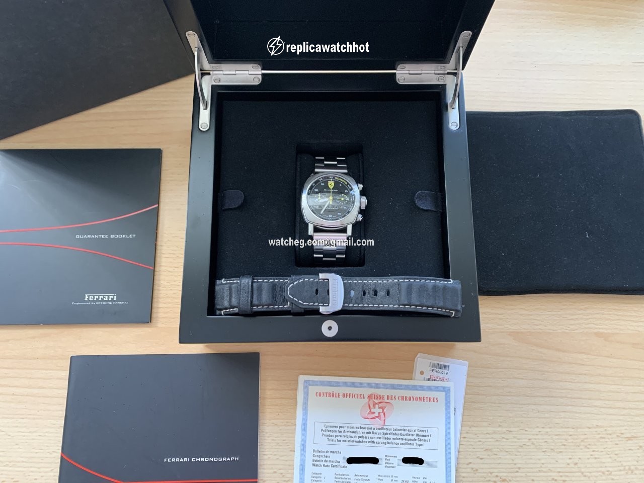 Panerai Ferrari Mens watch Unisex Automatic Steel FER00019 2