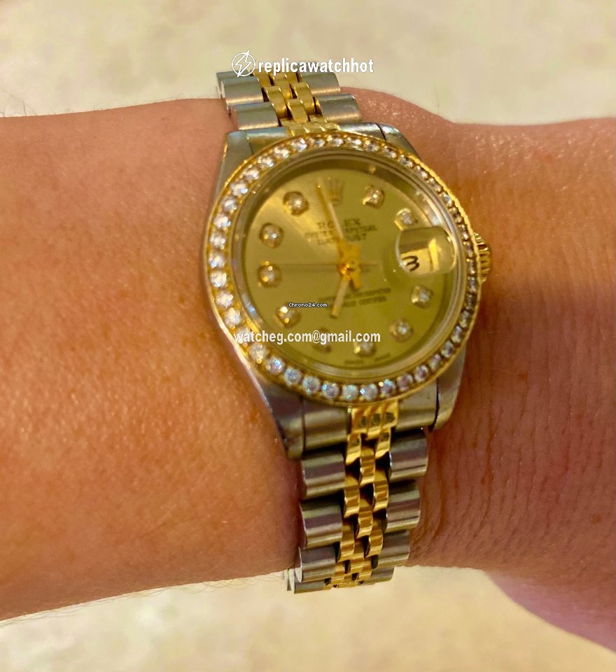 Rolex Lady-Datejust Womens watch Gold Steel Automatic 6917 - 69173 2