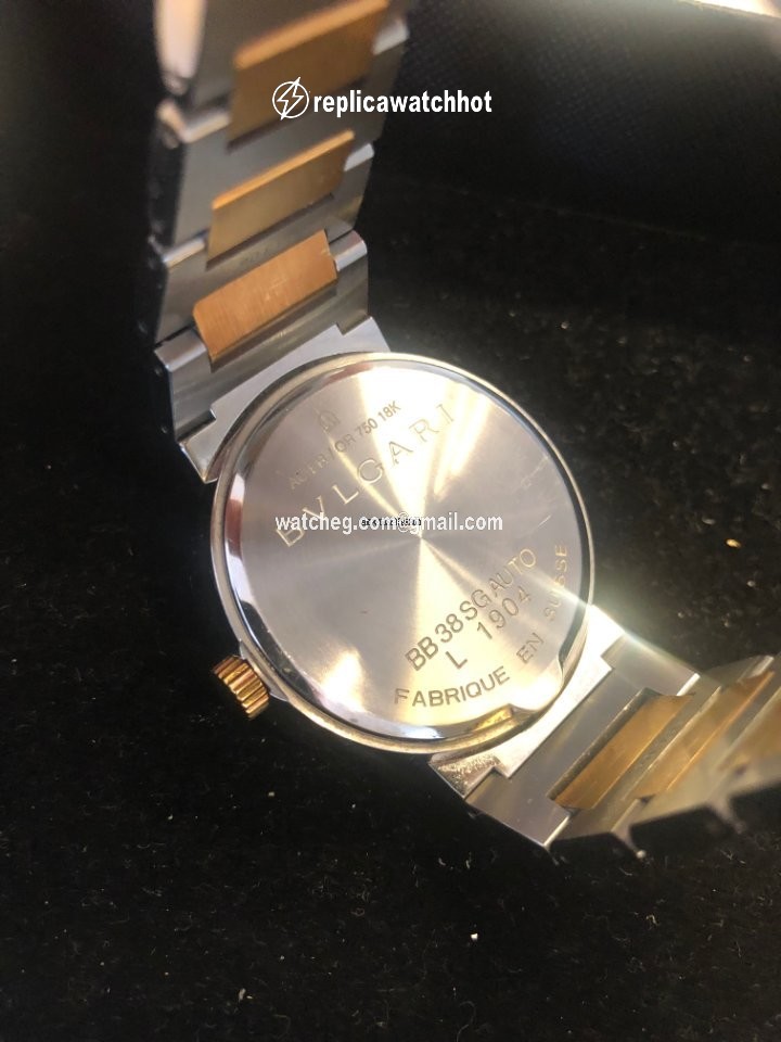Bulgari Bulgari Mens watch Unisex Automatic Gold Steel BB38SG 2