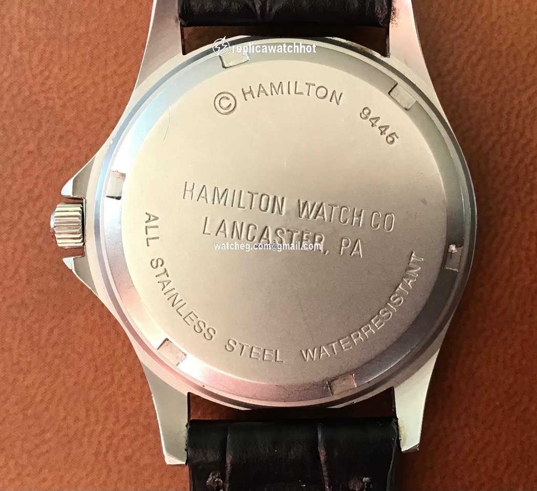 Hamilton Mens watch Unisex Quartz Steel 9445 2
