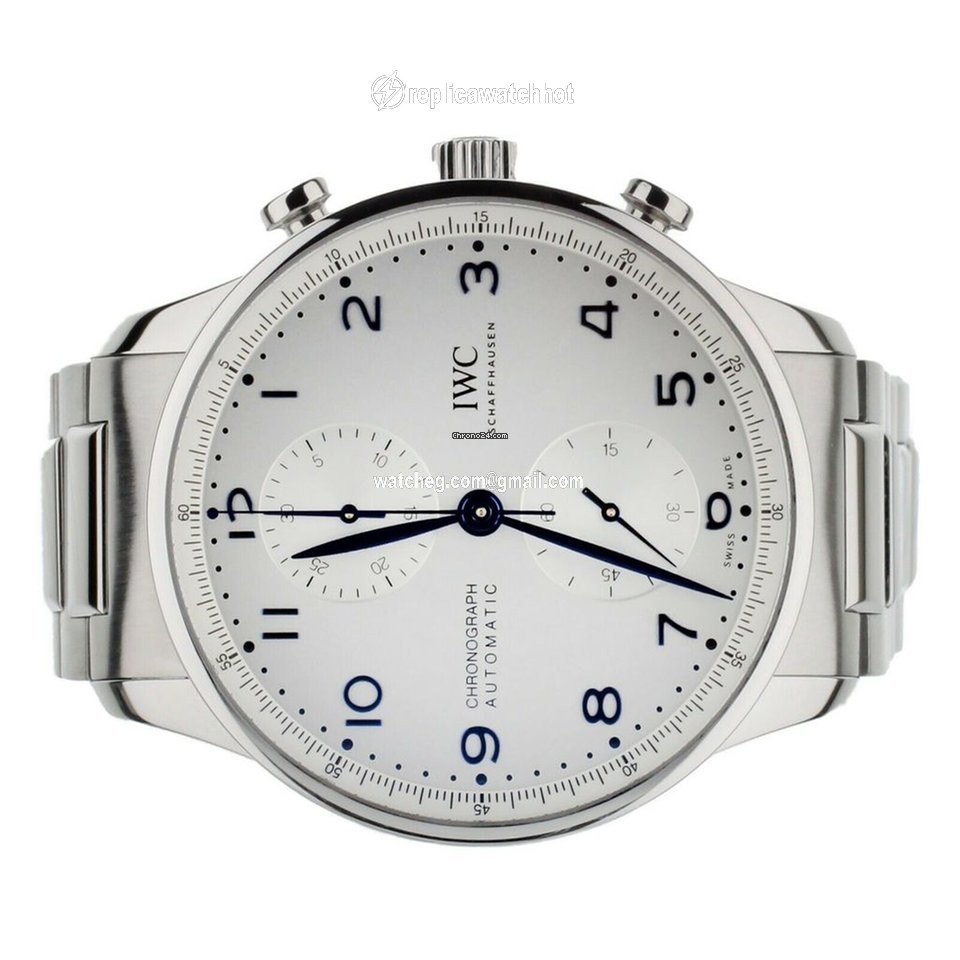 IWC Portuguese Chronograph Mens watch Unisex Automatic Steel IW371617 2