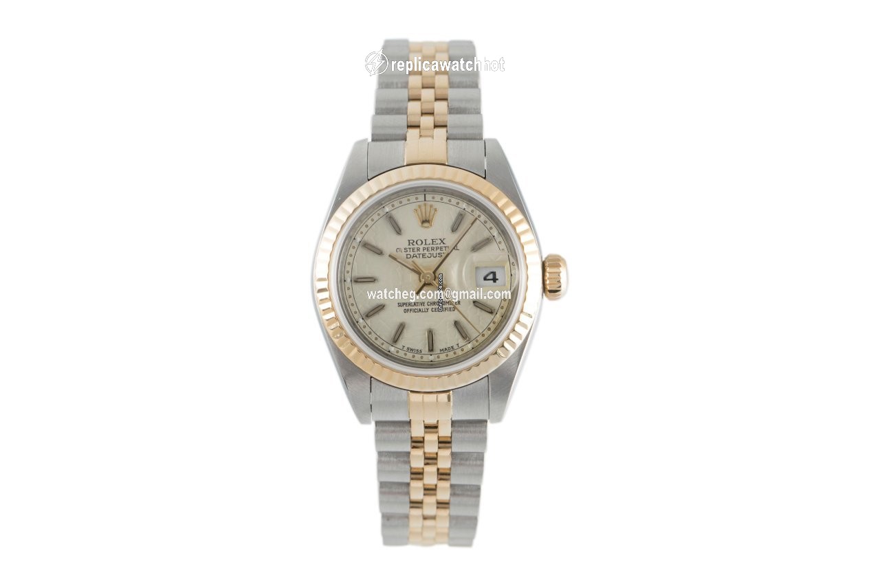 Rolex Lady-Datejust Womens watch Gold Steel Automatic 69173 2