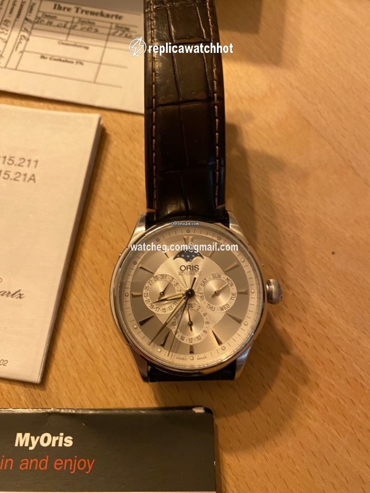 Oris Artelier Complication Mens watch Unisex Automatic Steel 01 582 7689 4051-07 5 21 70FC 2