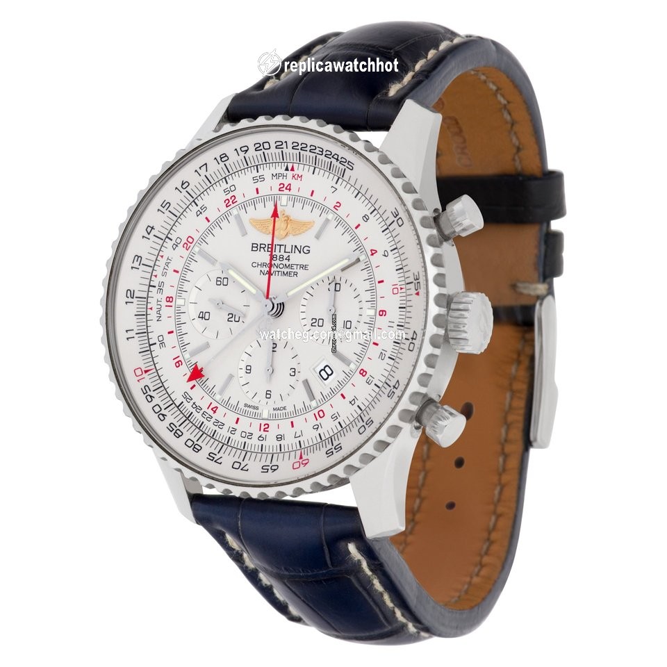 Breitling Navitimer GMT Mens watch Unisex Automatic Steel AB044121 G783 2