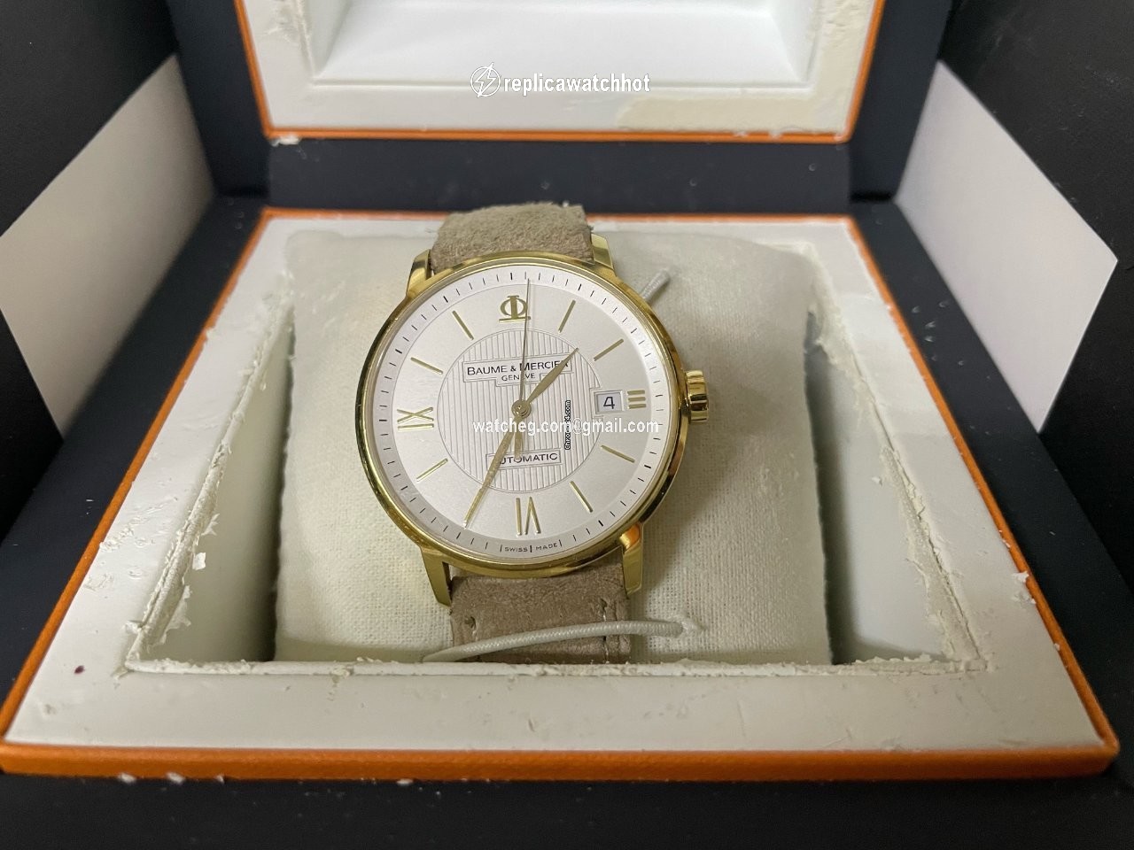 Baume & Mercier Classima Mens watch Unisex Automatic Yellow gold MOA08787 2