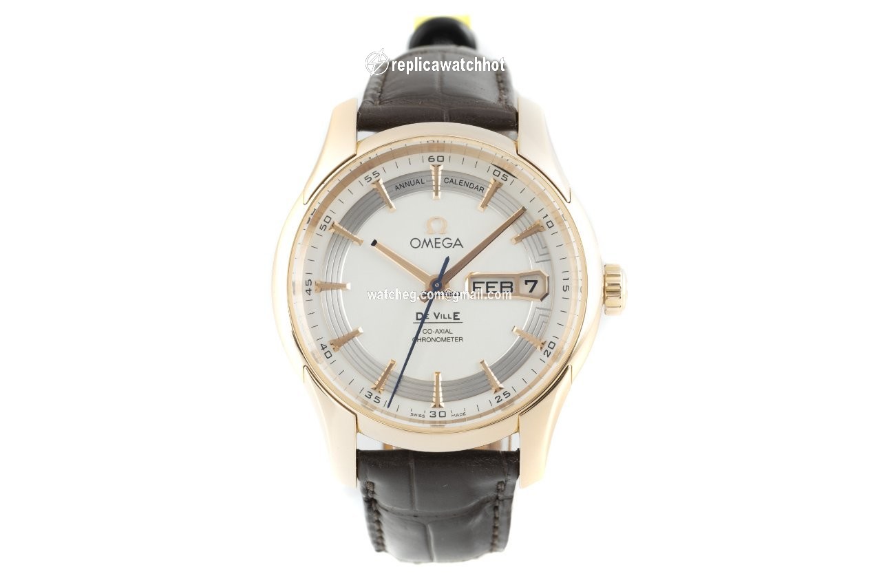 Omega De Ville Hour Vision Mens watch Unisex Automatic Red gold 431.63.41.22.02.001 2