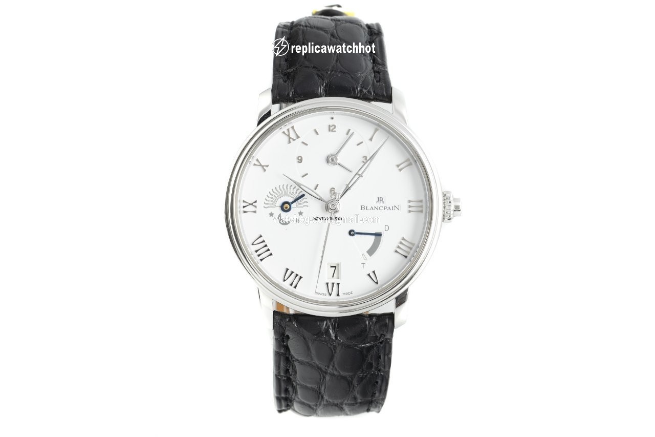 Blancpain Villeret Mens watch Unisex Automatic Steel 6660-1127-55B 2