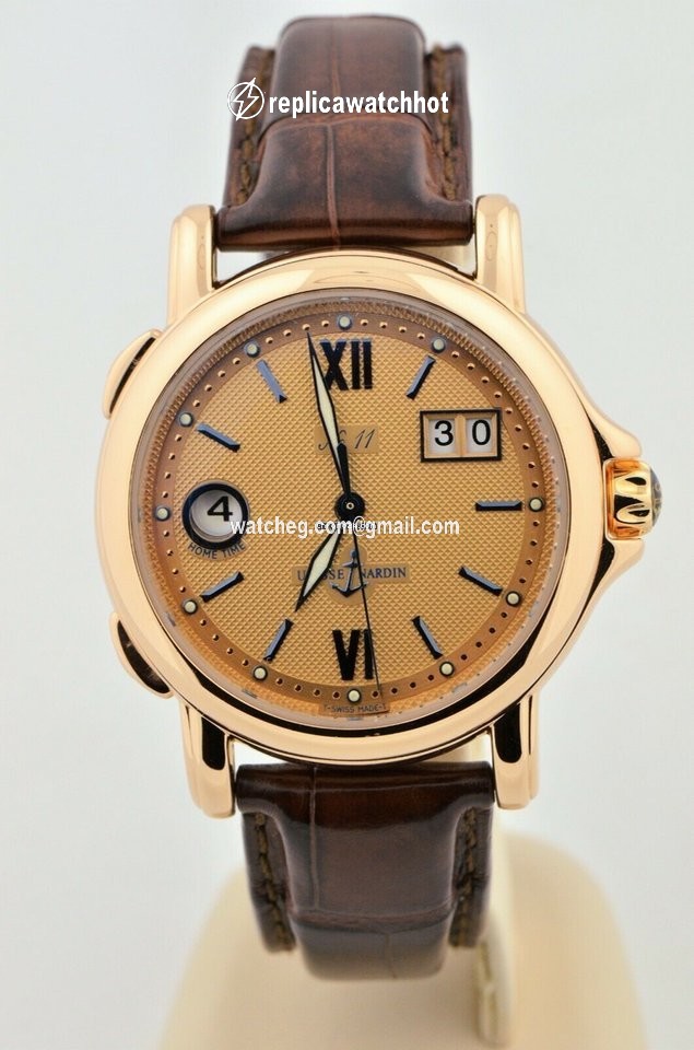Ulysse Nardin San Marco Mens watch Unisex Automatic Rose gold 226 2
