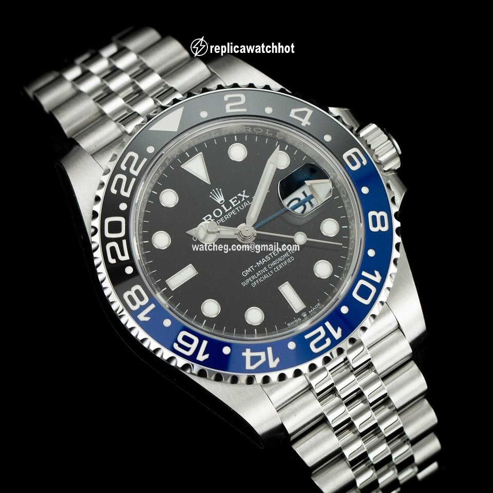 Rolex GMT-Master II Mens watch Unisex Steel Automatic 126710BLNR 2