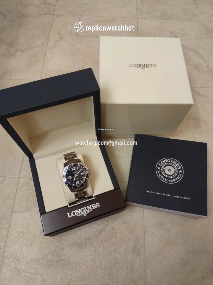 Longines HydroConquest Mens watch Unisex Automatic Steel L37414966 2