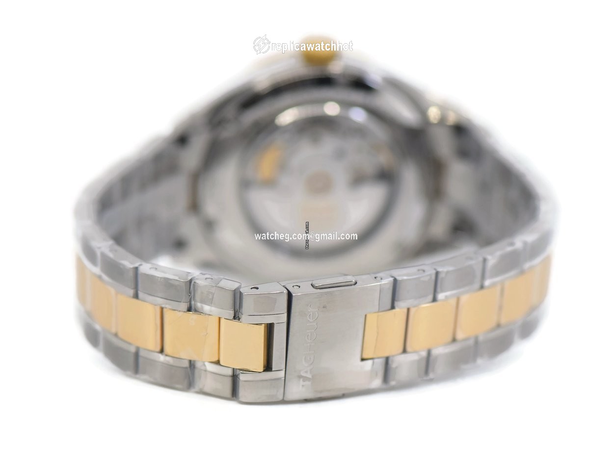 TAG Heuer Carrera Calibre 5 Mens watch Unisex Automatic Gold Steel WV215A.BD0788 2