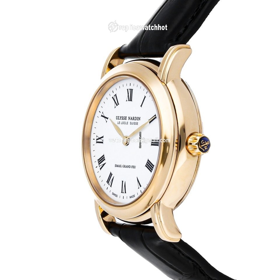 Ulysse Nardin Mens watch Unisex Manual winding Rose gold 716-22 E0 2