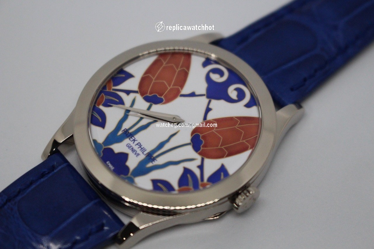 Patek Philippe Calatrava Mens watch Unisex Automatic White gold 5089G-024 2