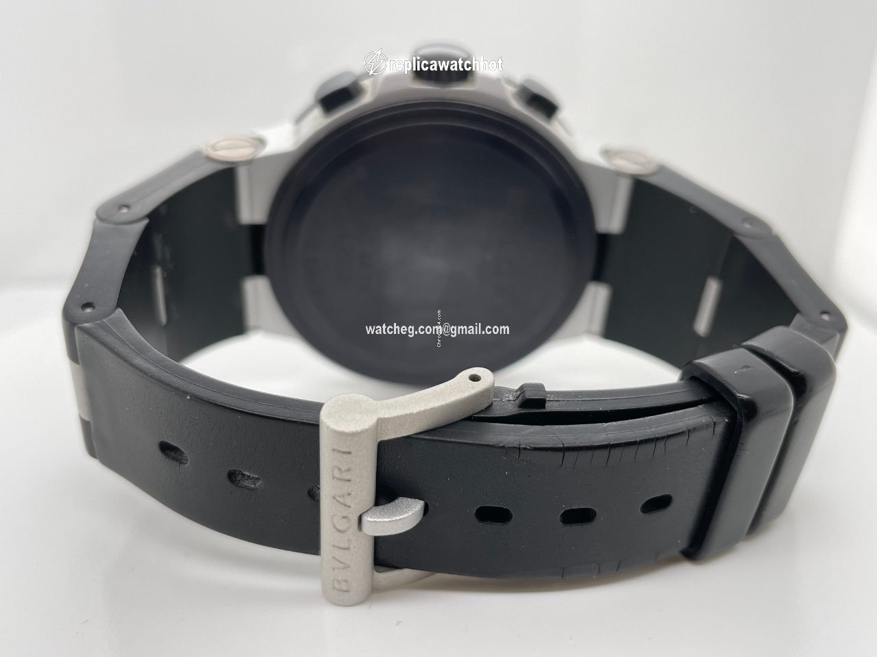 Bulgari Diagono Mens watch Unisex Automatic Aluminum AC44TA 2