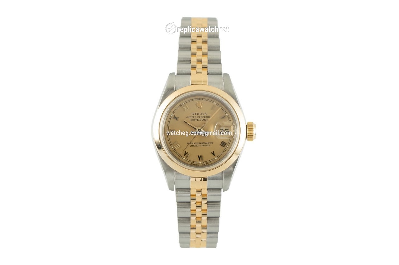 Rolex Lady-Datejust Womens watch Gold Steel Automatic 69163 2