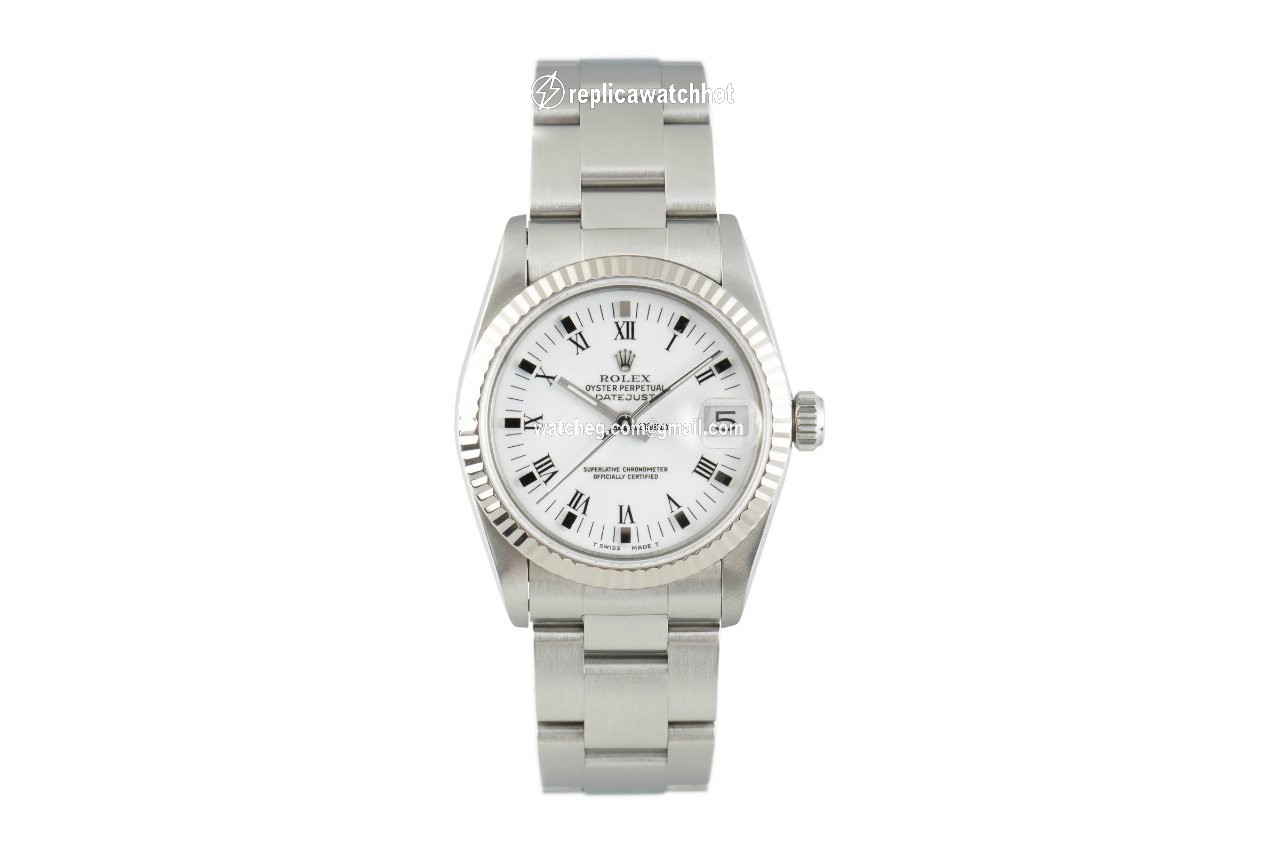 Rolex Datejust 31 Womens watch Gold Steel Automatic 68274 2