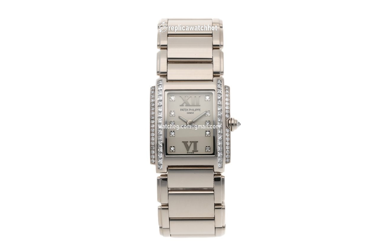 Patek Philippe Twenty~4 Womens watch Quartz White gold 4908 20 2