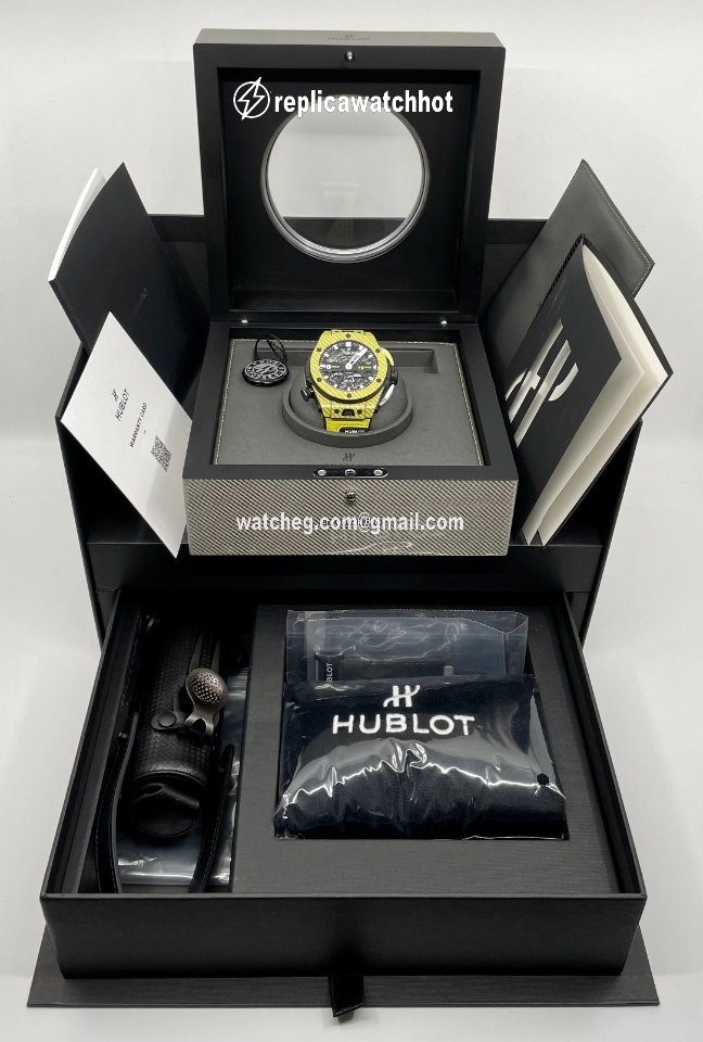 Hublot Big Bang Unico Mens watch Unisex Automatic Carbon 416.YY.1120.VR 2