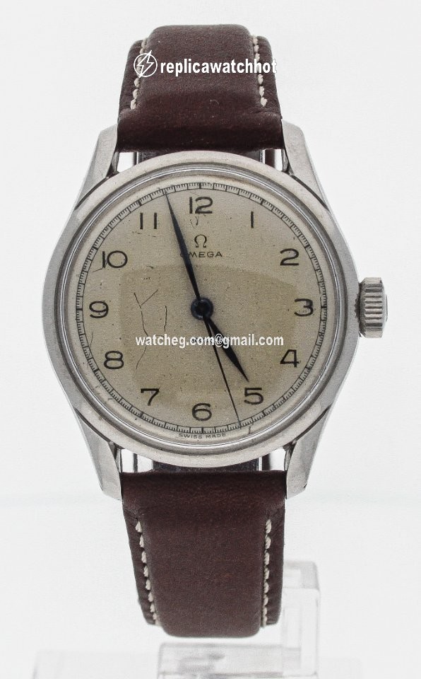 Omega Mens watch Unisex Manual winding Steel 2384-1 2
