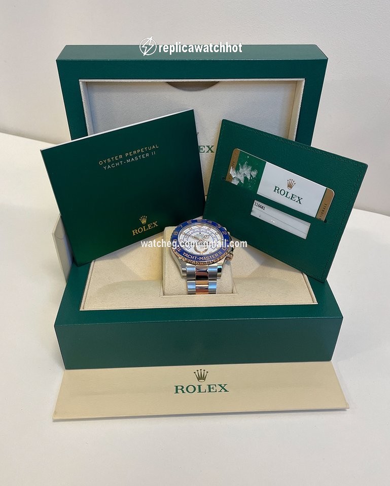 Rolex Yacht-Master II Mens watch Unisex Gold Steel Automatic 116681-0002 2