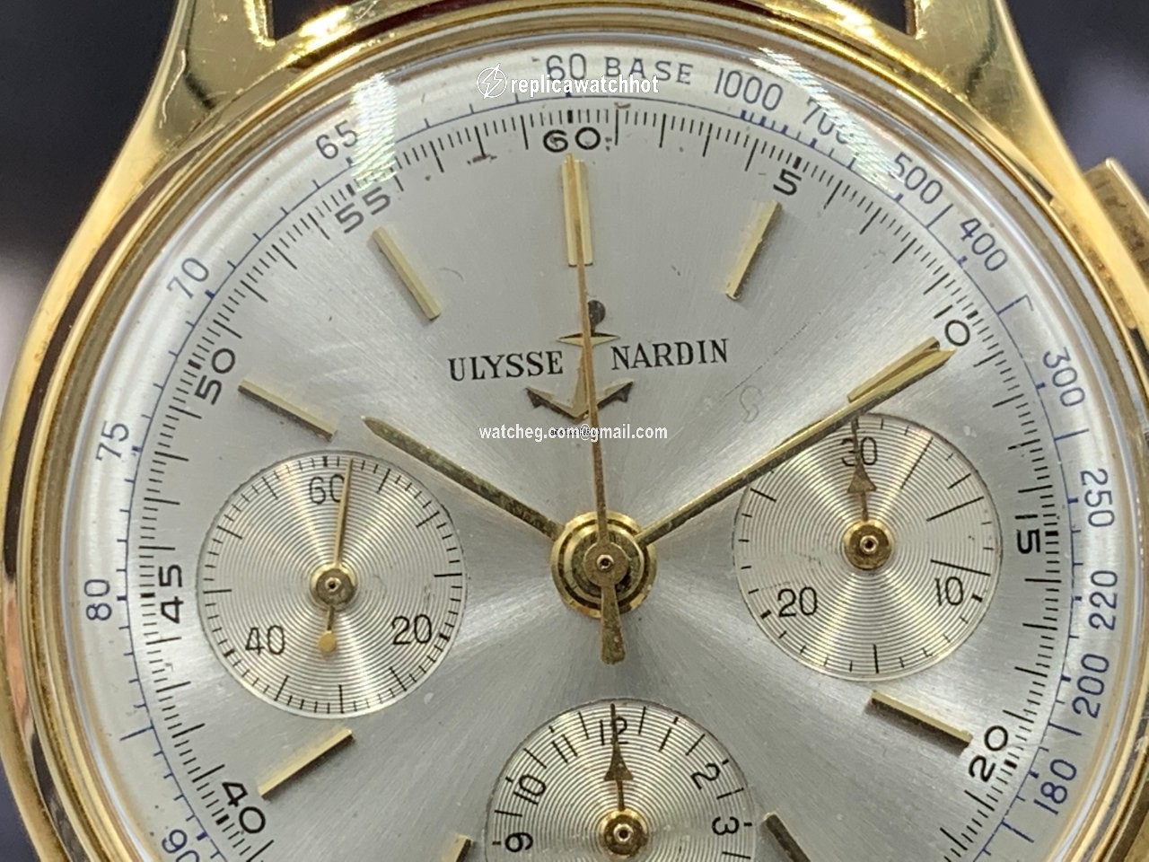 Ulysse Nardin Mens watch Unisex Manual winding Yellow gold 7534 4 2