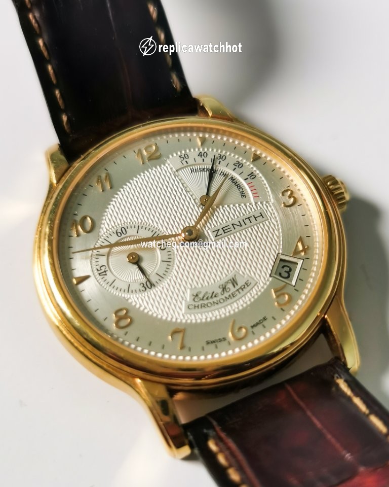 Zenith Elite Power Reserve Mens watch Unisex Automatic Yellow gold 30.0240.655  01 2