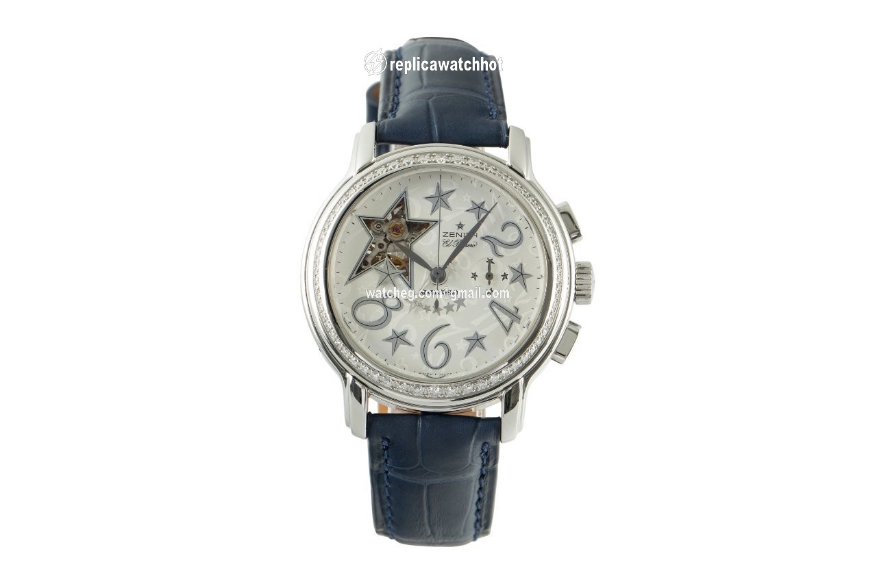 Zenith El Primero Chronomaster Lady Womens watch Automatic Steel 16.1230.4021 2