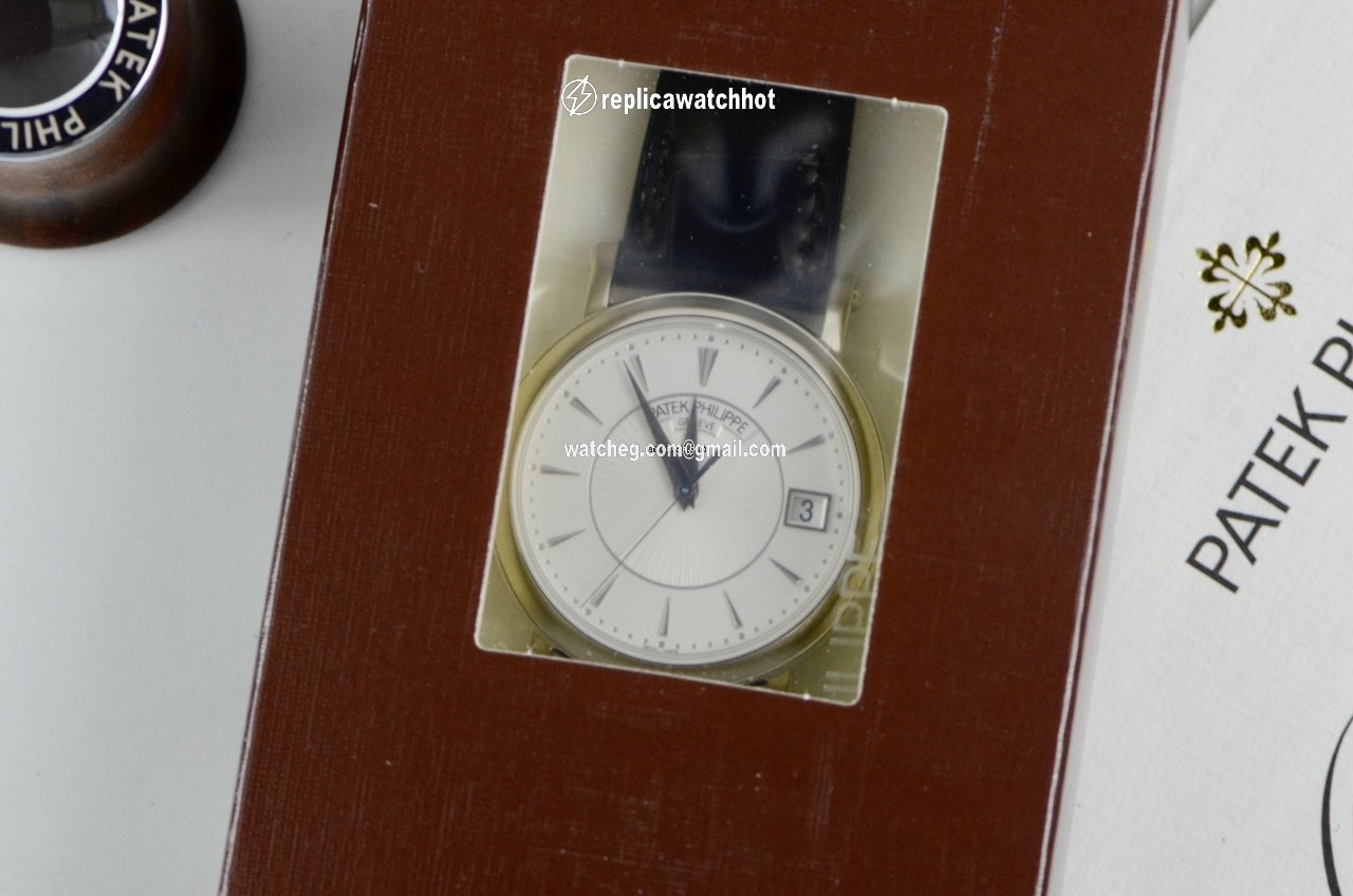Patek Philippe Calatrava Mens watch Unisex Automatic White gold 5153G-010 2