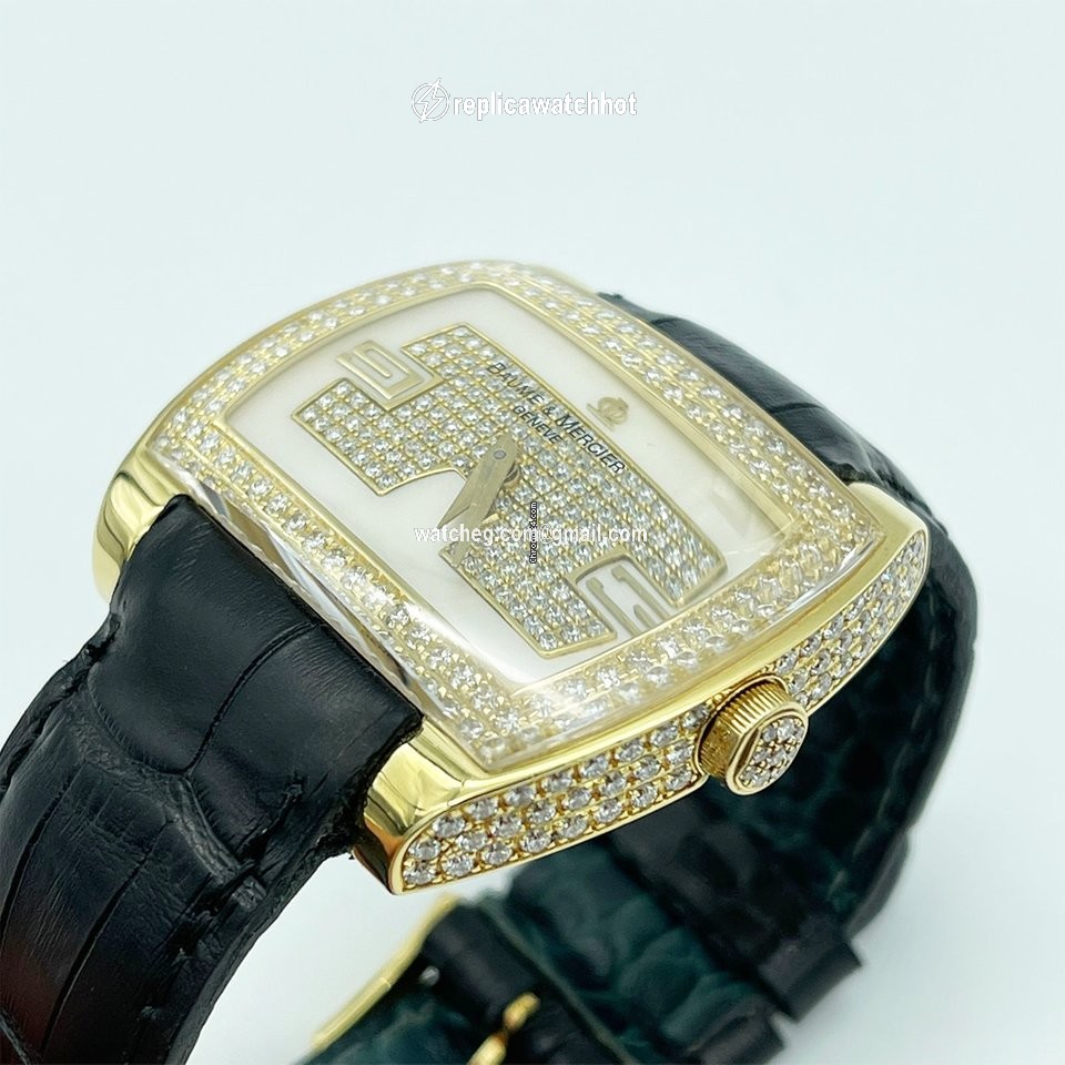 Baume & Mercier Hampton Mens watch Unisex Automatic Yellow gold 65426 2