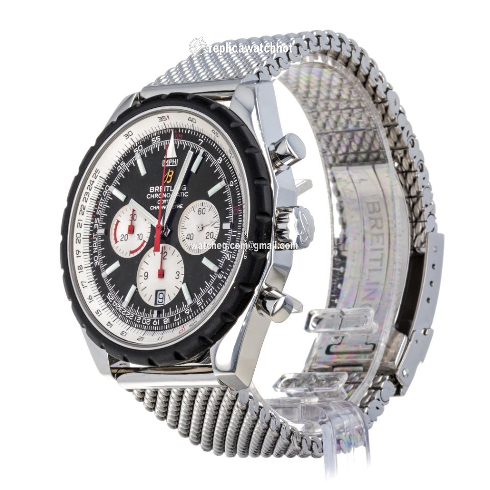 Breitling Chrono-Matic 49 Mens watch Unisex Automatic Steel A14360 2