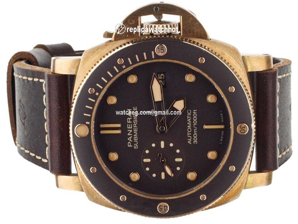Panerai Luminor Submersible Mens watch Unisex Automatic Bronze PAM968 2