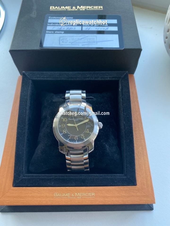 Baume & Mercier Capeland Mens watch Unisex Quartz Steel 65531 2