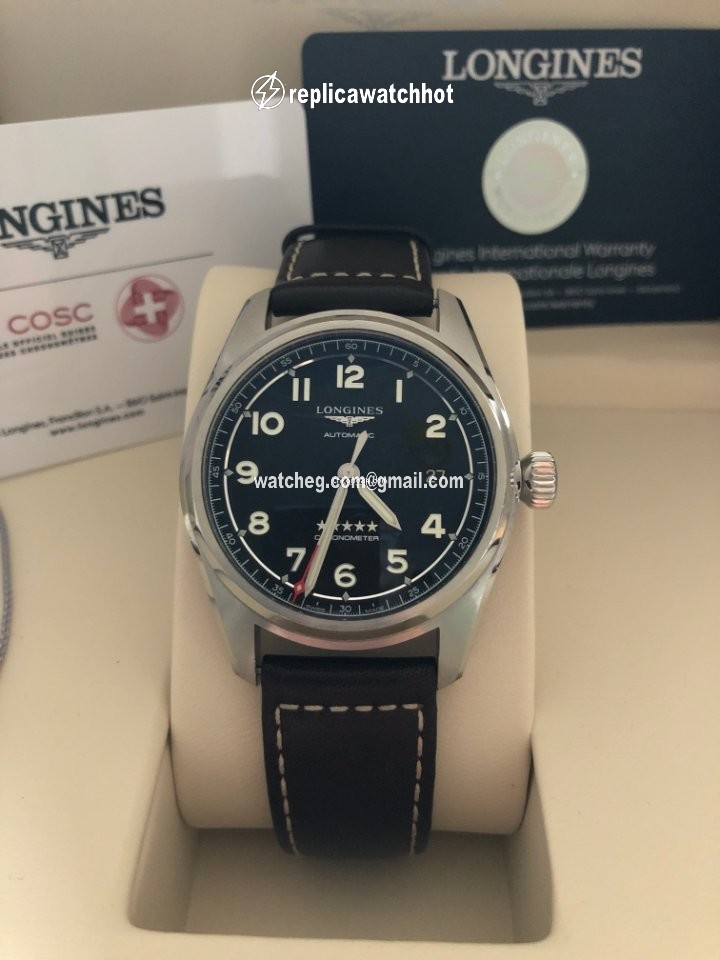 Longines Spirit Mens watch Unisex Automatic Steel L38104530 2