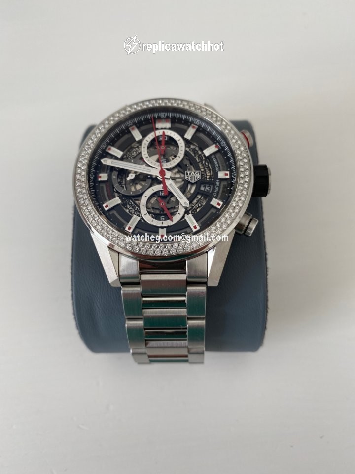 TAG Heuer Carrera Calibre HEUER 01 Mens watch Unisex Automatic Steel CAR201P.BA0766 2