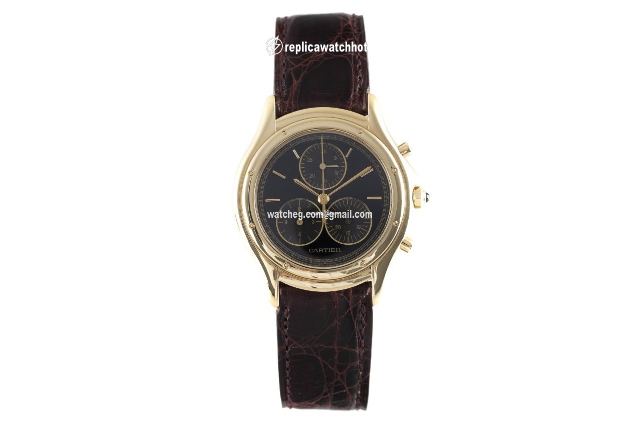 Cartier Cougar Womens watch Quartz Yellow gold 11621 1 2