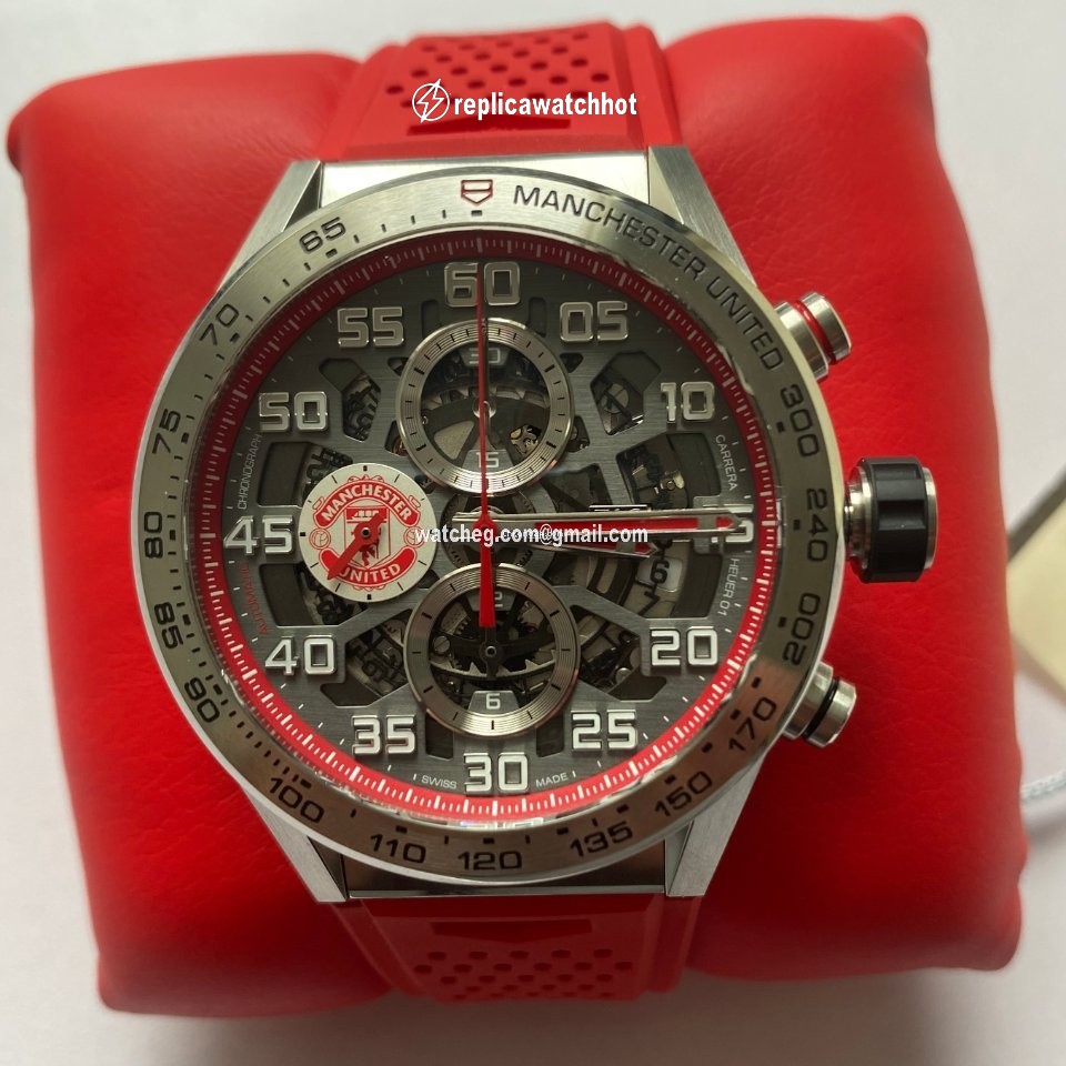TAG Heuer Carrera Calibre HEUER 01 Mens watch Unisex Automatic Steel CAR201M.FT6156 2