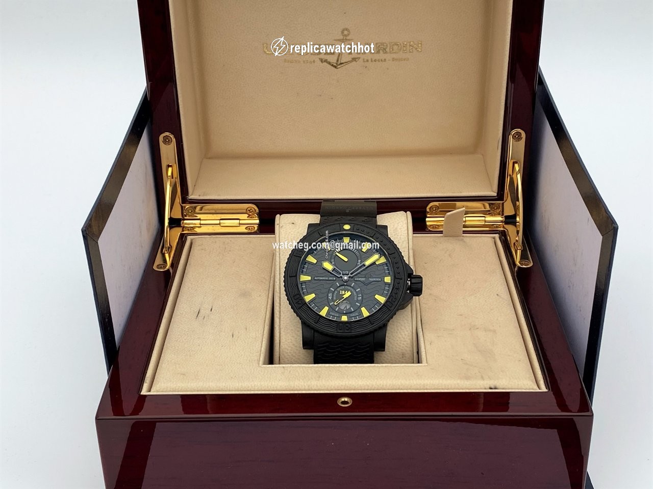 Ulysse Nardin Diver Black Sea Mens watch Unisex Automatic Steel 263-92-3C 924 2