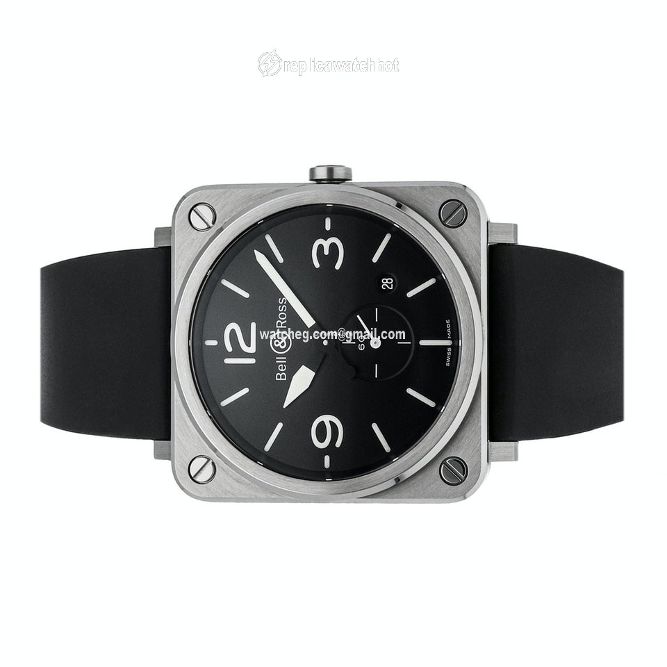 Bell & Ross BR S Mens watch Unisex Quartz Steel BRS-BLC-ST 2