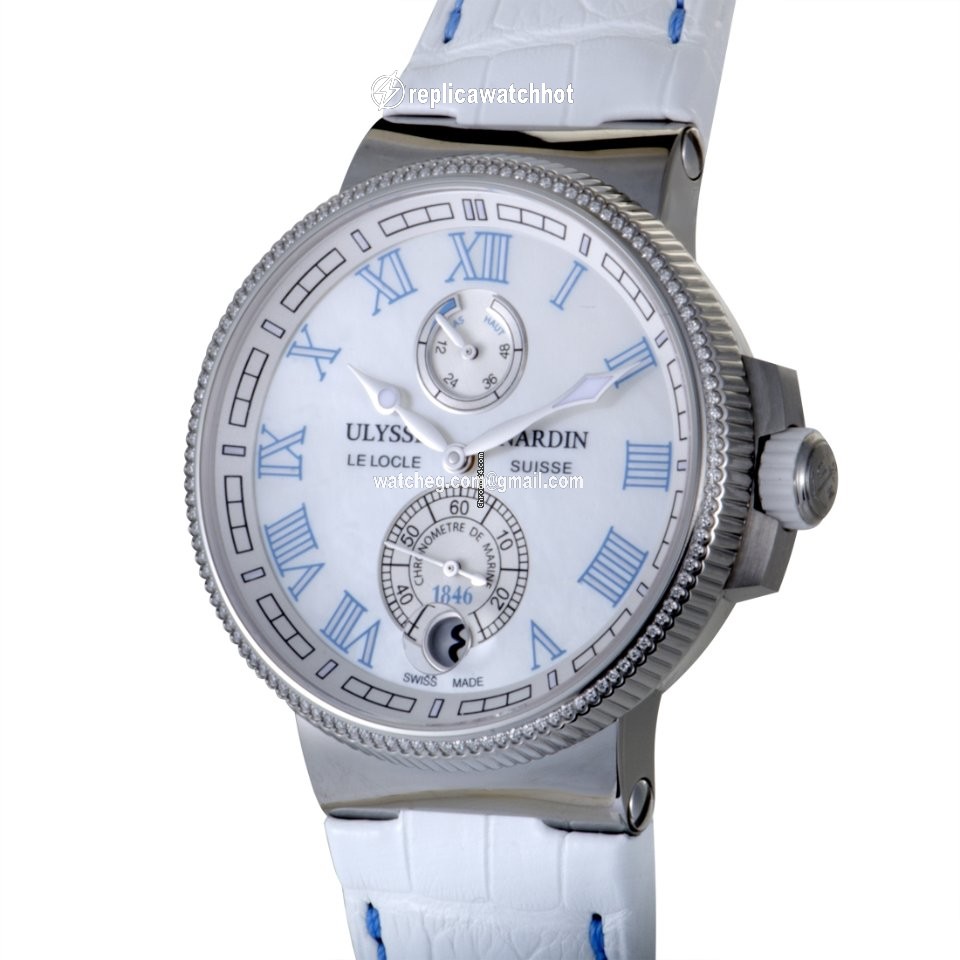 Ulysse Nardin Marine Chronometer Manufacture Mens watch Unisex Automatic 1183-126B 430 2