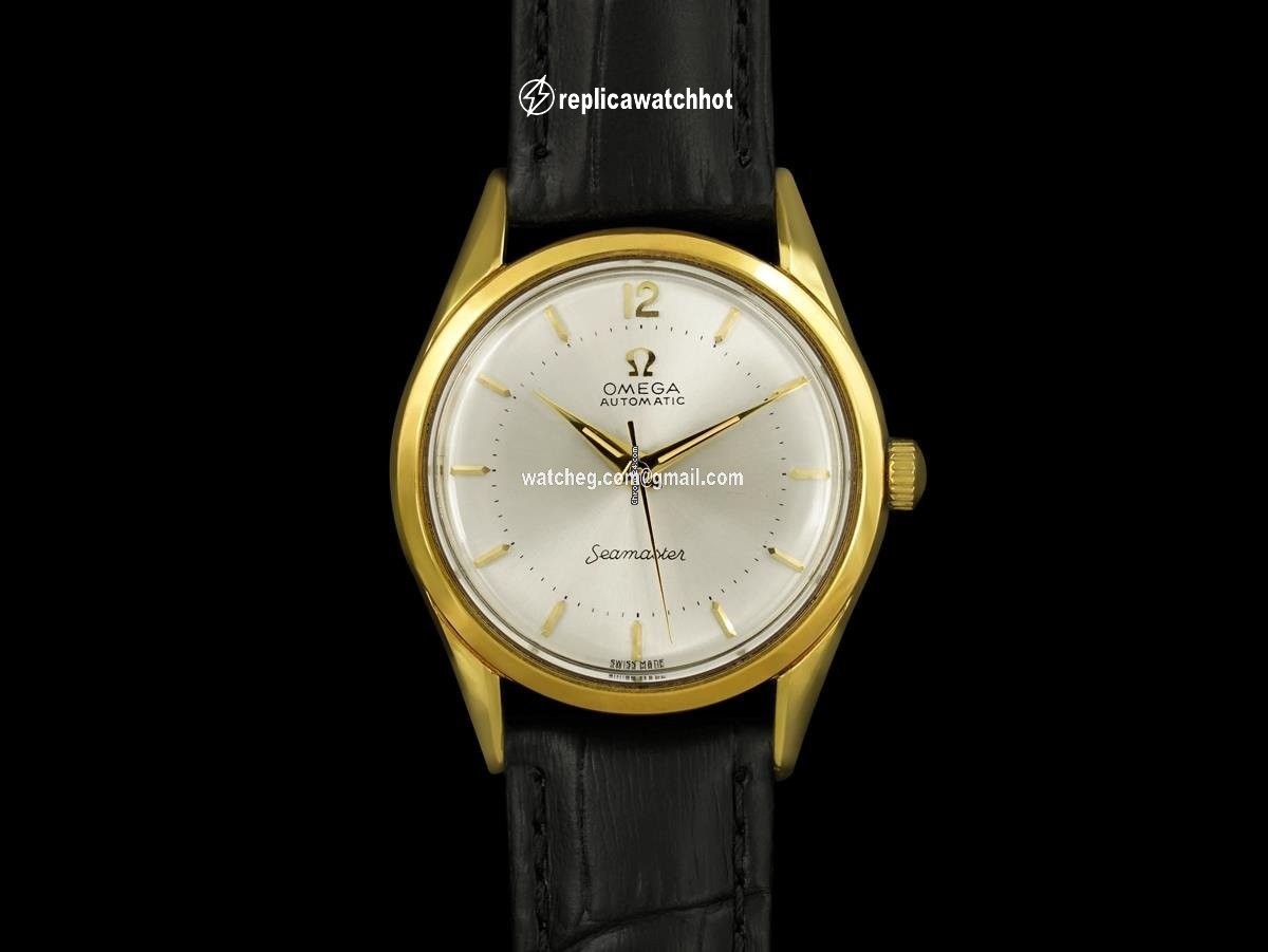 Omega Seamaster Mens watch Unisex Automatic Gold Steel 8097 2
