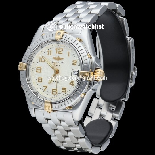Breitling Womens watch Quartz Gold Steel B67350 2