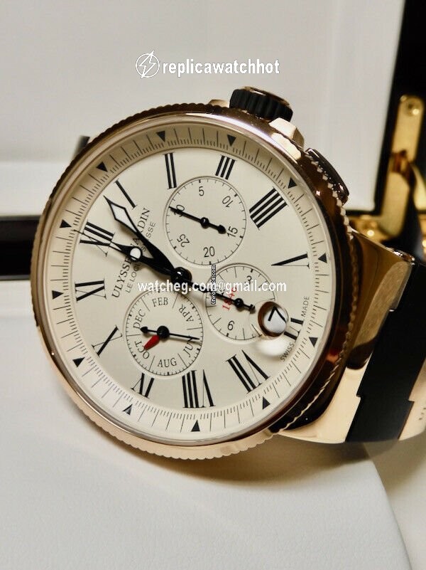 Ulysse Nardin Automatic Rose gold 1532-150-3 40 2