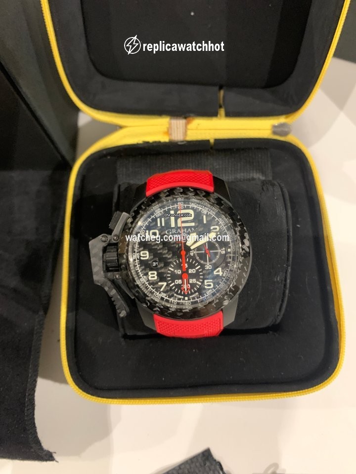 Graham Chronofighter Oversize Mens watch Unisex Automatic Carbon 2CCBK.B11A 2
