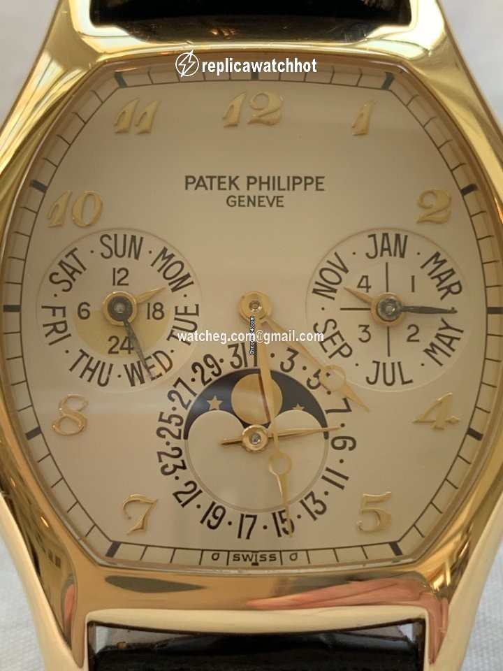 Patek Philippe Perpetual Calendar Mens watch Unisex Automatic Yellow gold 5040J 2