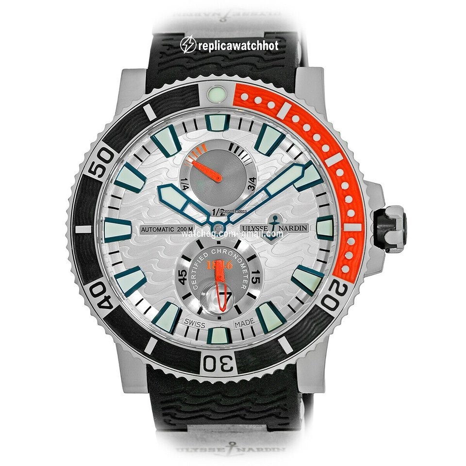 Ulysse Nardin Maxi Marine Diver Mens watch Unisex Automatic Titanium 263-90 2