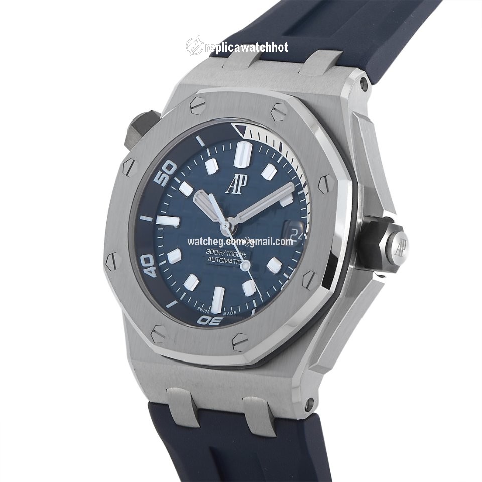 Audemars Piguet Royal Oak Offshore Diver Mens watch Unisex Automatic Steel 15720ST.00.A027CA.01 2