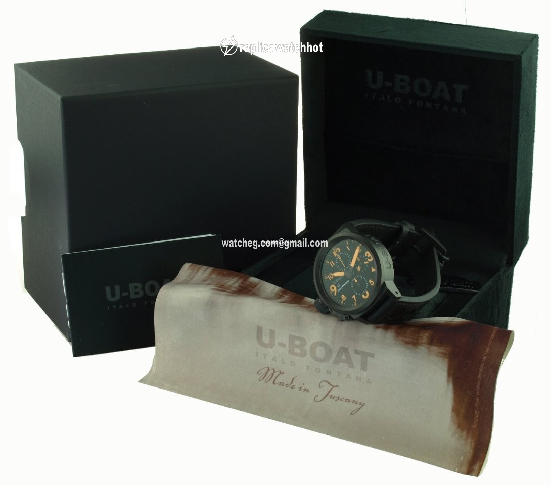 U-Boat Flightdeck Mens watch Unisex Automatic Steel 1911 1 2