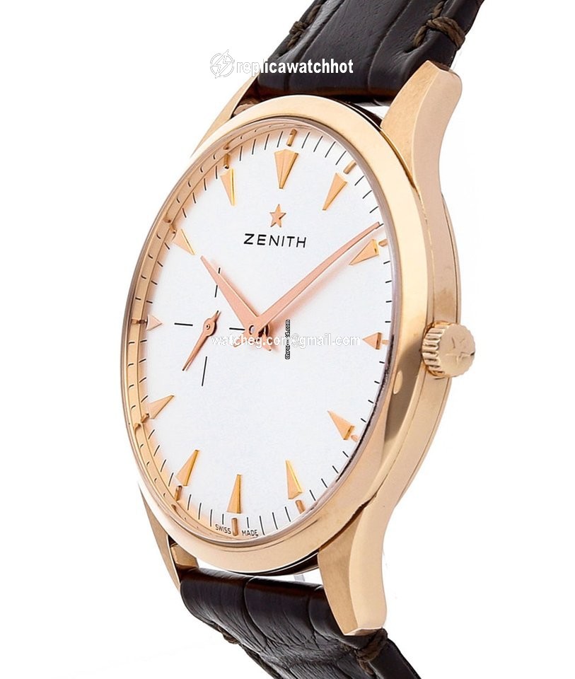 Zenith Elite Ultra Thin Mens watch Unisex Automatic Rose gold 18201068101C498 2